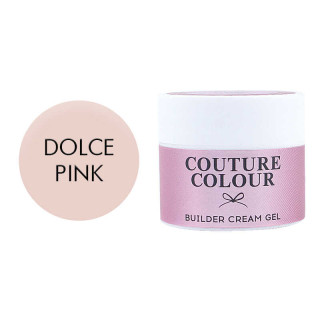 Крем-гель строительный Couture Colour Builder Cream Gel Dolce pink телесно-розовый 15 мл