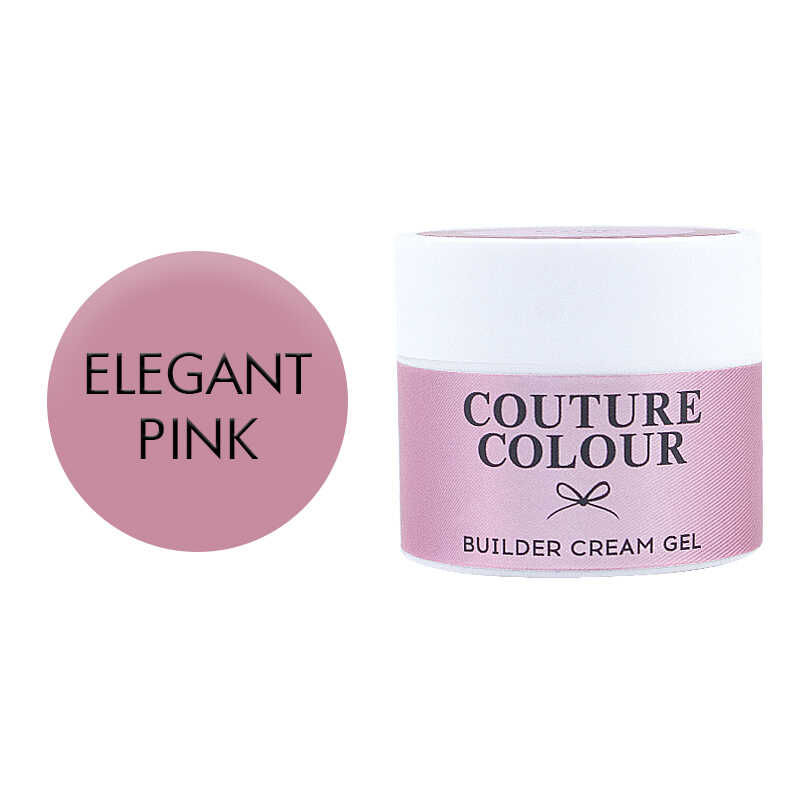 Крем-гель строительный Couture Colour Builder Cream Gel Elegant pink мягкий розовый 15 мл Крем-гель строительный Couture Colour Builder Cream Gel Elegant pink мягкий розовый 15 мл