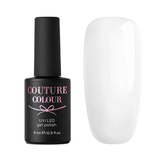 Гель-лак Couture Colour Soft Nude 01 білий 9 мл