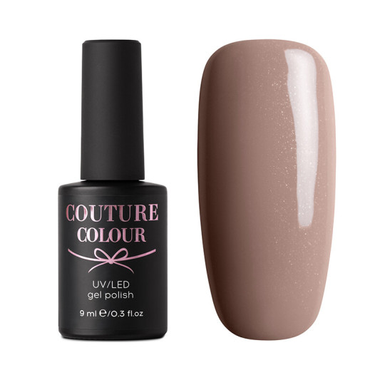 Гель-лак Couture Colour Soft Nude 06 темно-бежевий з перламутром 9 мл