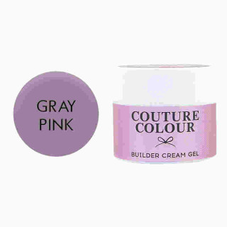Крем-гель строительный Couture Colour Builder Cream Gel Gray pink розовая дымка 15 мл