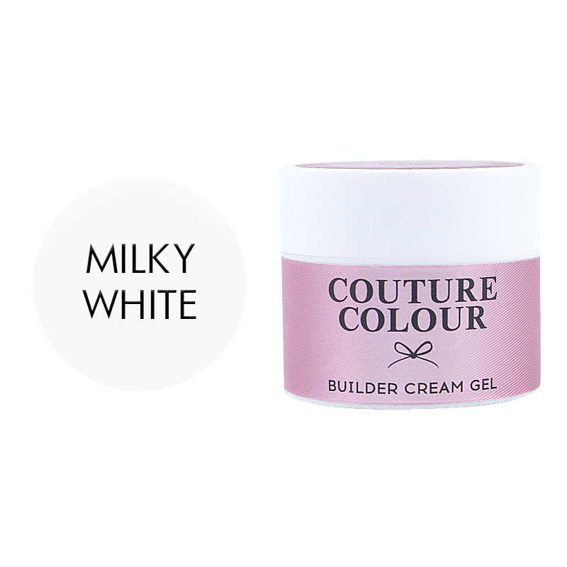 Крем-гель строительный Couture Colour Builder Cream Gel Milky white молочно-белый 15 мл
