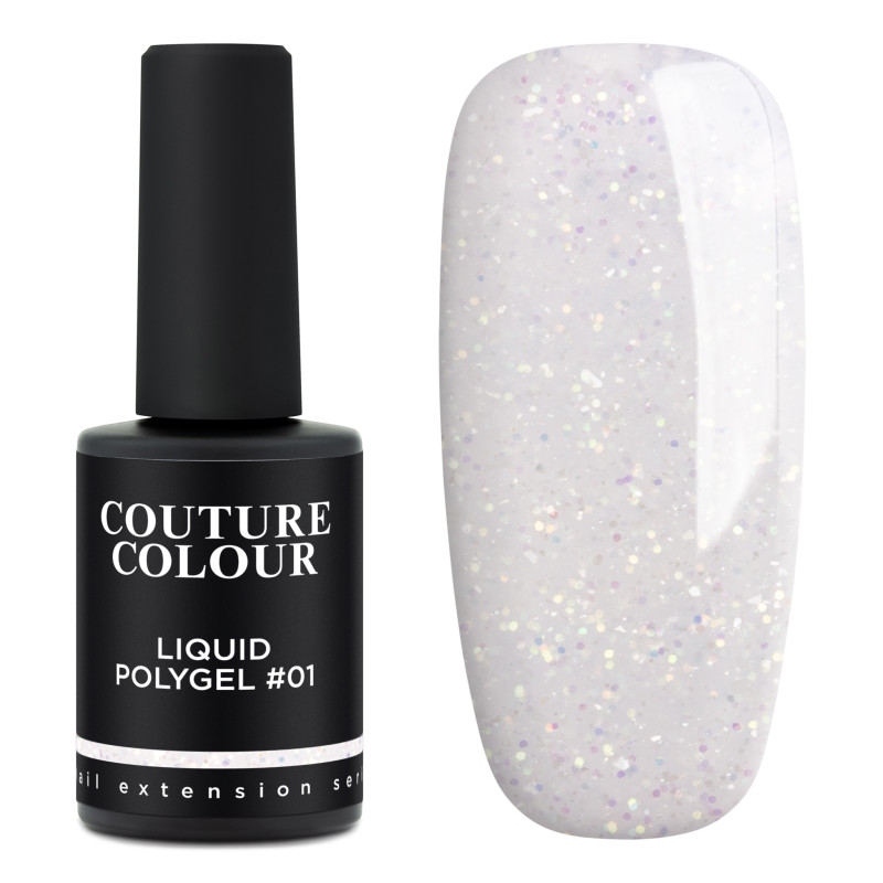 Жидкий полигель Liquid Polygel 01 Couture Colour 9 мл Жидкий полигель Liquid Polygel 01 Couture Colour 9 мл