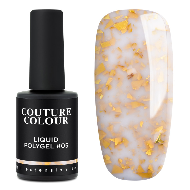 Рідкий полігель Liquid Polygel 05 Couture Colour 9 мл Рідкий полігель Liquid Polygel 05 Couture Colour 9 мл