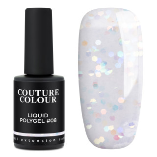 Рідкий полігель Liquid Polygel 08 Couture Colour 9 мл