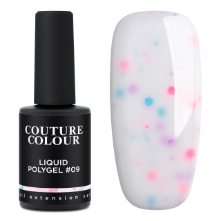 Рідкий полігель Liquid Polygel 09 Couture Colour 9 мл