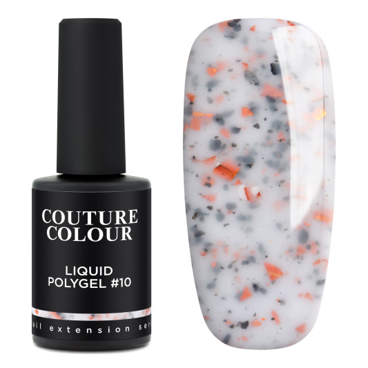 Рідкий полігель Liquid Polygel 10 Couture Colour 9 мл