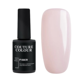 Основа под гель-лак с нейлоновым волокном (молочно-розовый) Colour Fiber Base № 03 Clear Pink Couture Colour 9 мл