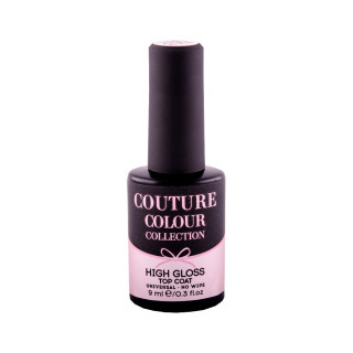 Топ для гель-лаку без липкого шару Couture Colour High Gloss Top Coat No Wipe 9 мл