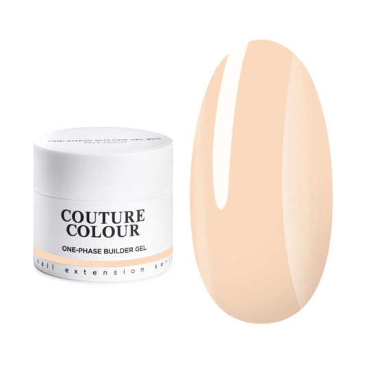 Гель однофазний персиковий Couture Colour 1-phase Builder Gel 06 Sweet peach 15 мл