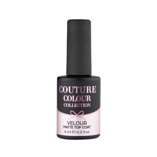 Топ оксамитовий для гель-лаку Couture Colour Velour Matte Top Coat 9 мл