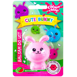 Бальзам для губ "Cute Bunny" арбуз Chlapu Chlap Watermelon Lip Balm 7 г