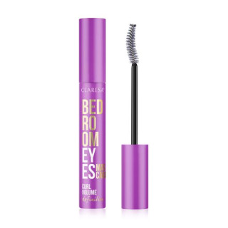 Тушь для ресниц подкручивание и утолщение Claresa Bedroom Eyes Mascara Black, 10 г