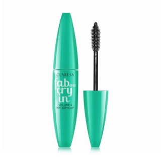 Водостійка туш для вій Claresa Fab Even Crying Volume & Waterproof Mascara Black, 10 г
