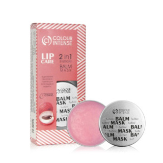  Бальзам-маска для губ живильна Лічі №9 Colour Intense Lip Care 10 г