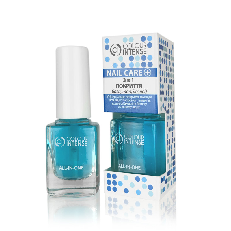 Догляд за нігтями 3 в 1 покриття Colour Intense Nail Care All-In-One 101 11 мл Догляд за нігтями 3 в 1 покриття Colour Intense Nail Care All-In-One 101 11 мл