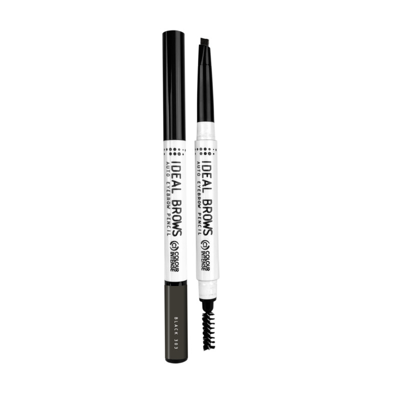 Олівець механік для брів №303 Black Colour Intense IDEAL BROWS 1 г Олівець механік для брів №303 Black Colour Intense IDEAL BROWS 1 г