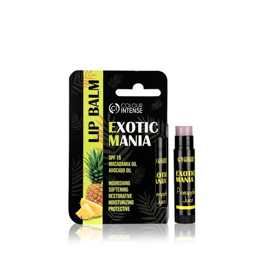 Бальзам для губ Exotic Mania №01 Сік Ананаса Colour Intense 5 г
