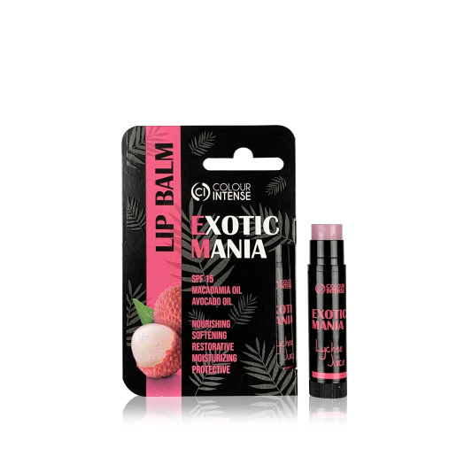 Бальзам для губ Exotic Mania №04 Сік Лічі Colour Intense 5 г