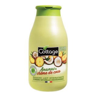 Зволожуюче молочко для душу Ананас та кокос Cottage Pineapple&Coconut Cream 250 мл