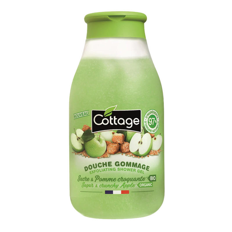 Гель-ексфоліант для душу Cottage Sugar and Crunchy Apple 270 мл Гель-ексфоліант для душу Cottage Sugar and Crunchy Apple 270 мл