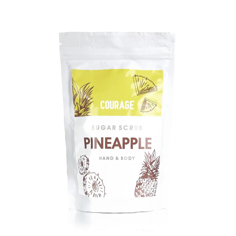 Цукровий скраб для тіла “Pineapple” Courage Sugar scrub mini 50 г Цукровий скраб для тіла “Pineapple” Courage Sugar scrub mini 50 г