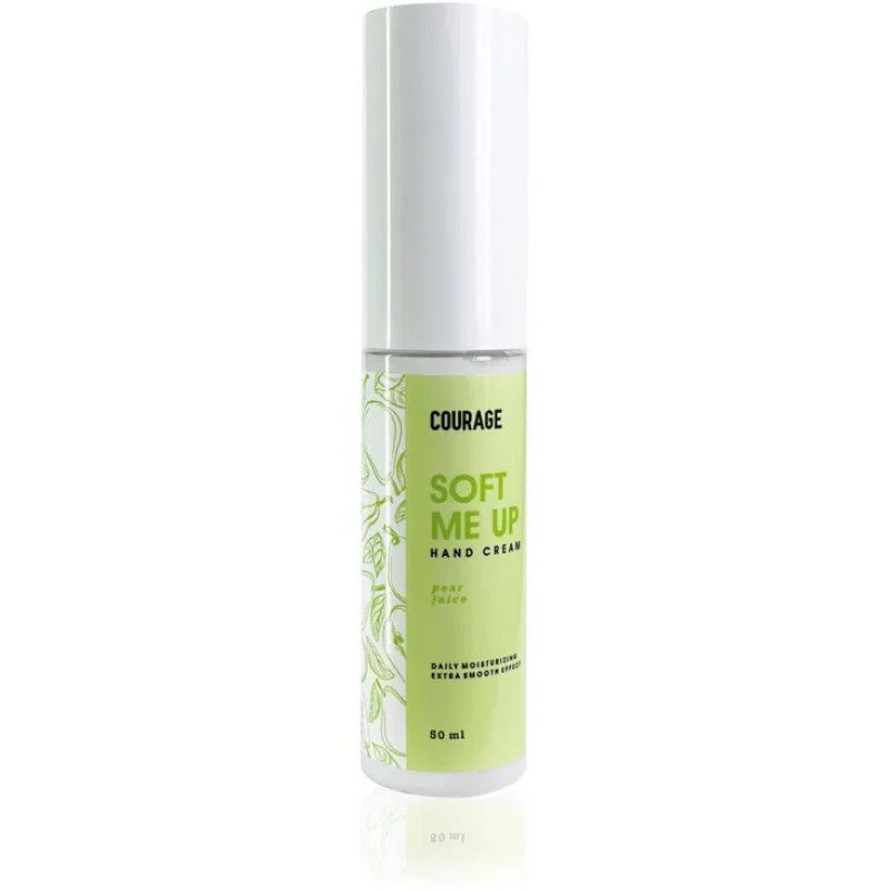 Крем для рук "Соковита груша" Courage Soft Me Up Hand Cream Pear Juicy 50 мл Крем для рук "Соковита груша" Courage Soft Me Up Hand Cream Pear Juicy 50 мл