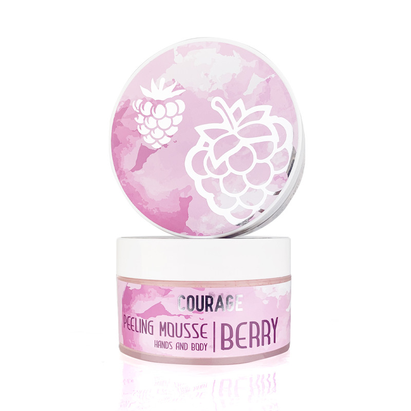 Пілінг-мус для рук “Berry” Peeling Mousse Courage 300 мл Пілінг-мус для рук “Berry” Peeling Mousse Courage 300 мл