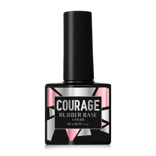 Каучуковая база для гель-лака Courage Rubber Base 10мл