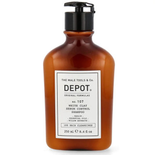 Шампунь для контролю виділення жиру на шкірі голови Depot 107, 250 мл