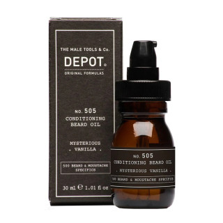Олія-кондиціонер для бороди Depot 505 Mysterious Vanilla Conditioning Beard Oil "Загадкова ваніль" 30 мл