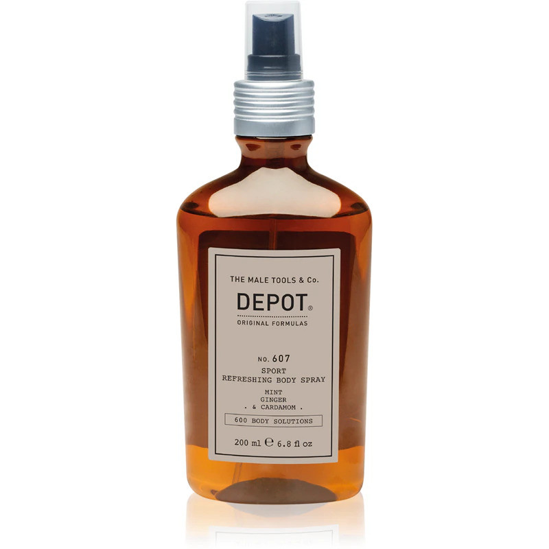 Освіжальний спрей для тіла Depot 607 Sport Refreshing Body Spray 200 мл Освіжальний спрей для тіла Depot 607 Sport Refreshing Body Spray 200 мл