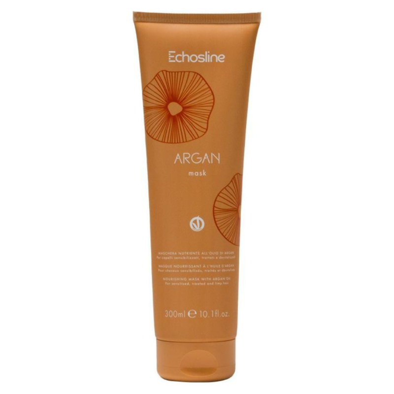 Маска для волосся живильна з Аргановою олією Echosline Argan Vegan 300 мл Маска для волосся живильна з Аргановою олією Echosline Argan Vegan 300 мл