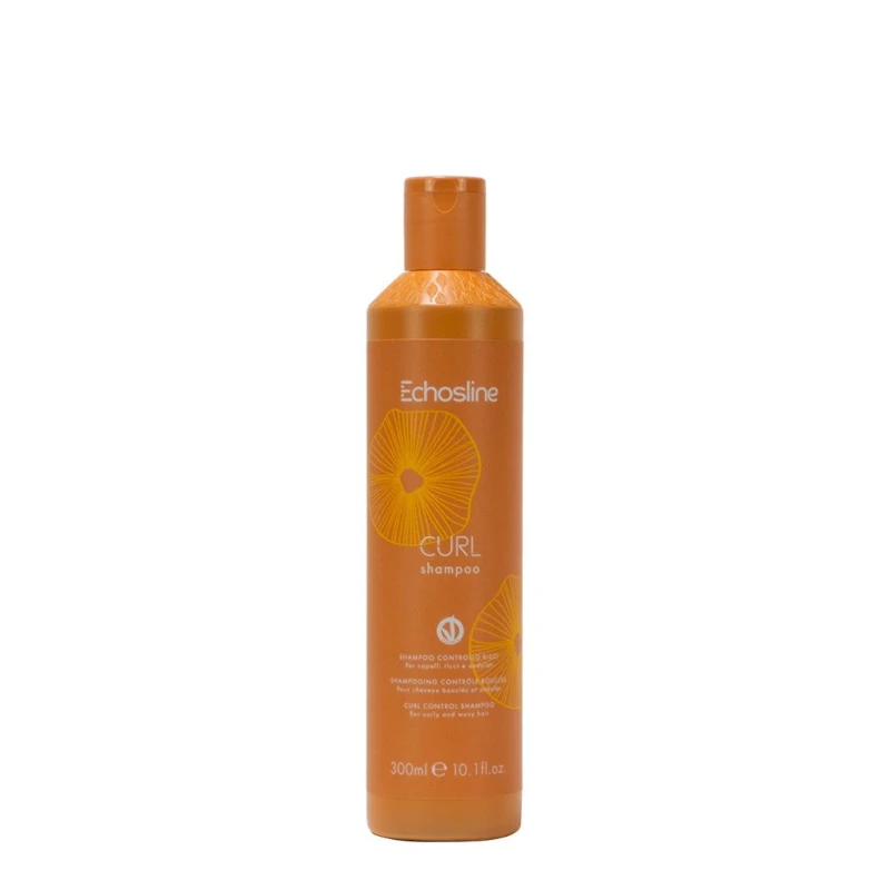 Шампунь для кучерявого волосся Echosline Curl Vegan Shampoo 300 мл Шампунь для кучерявого волосся Echosline Curl Vegan Shampoo 300 мл