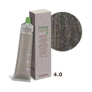 Крем-краска 4.0 средний каштановый Echosline Echos Color 100 мл