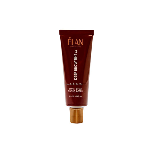 Фарба для брів Elan «Deep Brow Tint 2.0» 05 SPICY warm brown (тепло-коричневий) 20 мл