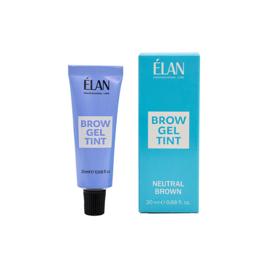 Гель-фарба для брів Elan Neutral Brown 20 мл