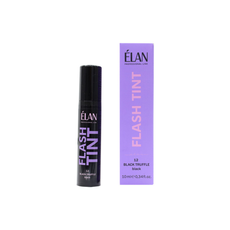 Система прямого фарбування Elan «FLASH TINT» 12 Black Truffle black (чорна) Система прямого фарбування Elan «FLASH TINT» 12 Black Truffle black (чорна)
