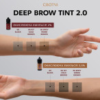 Фарба для брів Elan «Deep Brow Tint 2.0» 04 ICY cold brown (холодний коричневий)  20 мл