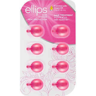Вітаміни для волосся "Терапія для волосся" з олією жожоба Ellips Hair Vitamin Hair Treatment With Jojoba Oil 8*1 мл