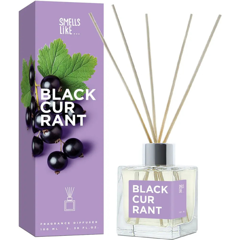 Аромадиффузор для дома Esse Smells Like чорная смородина 100 мл