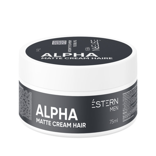 Матовий крем-стайлінг для укладання волосся ESTERN ALPHA Matte Cream 75 мл