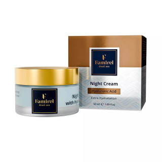 Нічний крем для обличчя Famirel Hyaluronic Acid Extra Hydration 50 мл