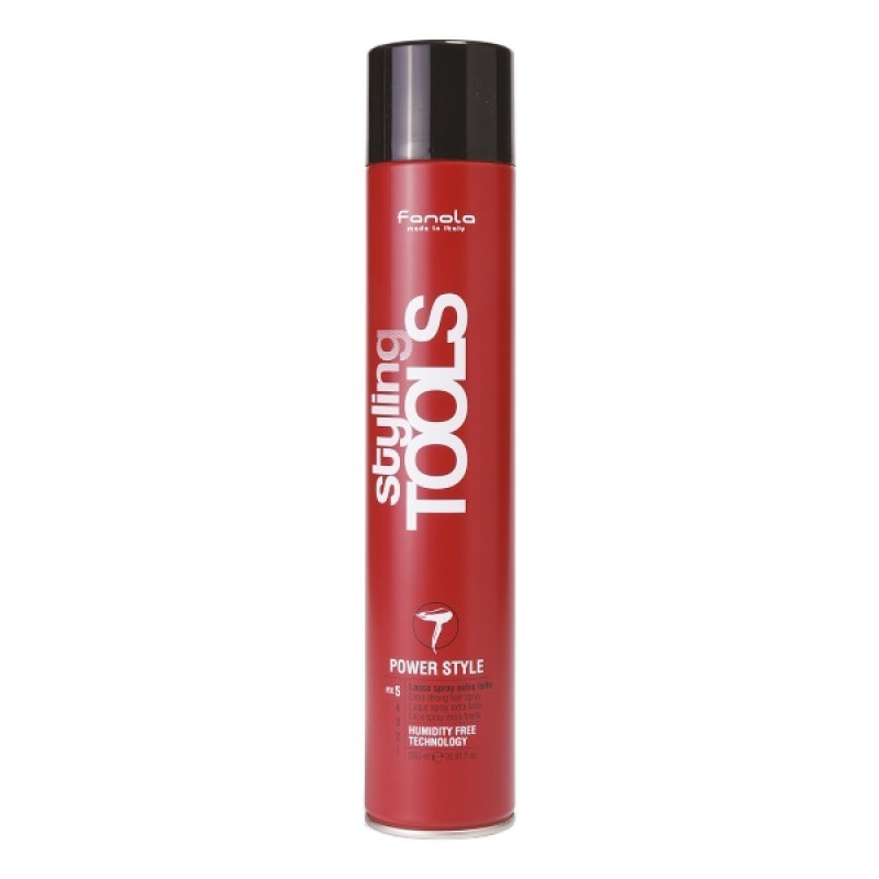 Лак для волосся екстрасильної фіксації Fanola Styling Tools Power Style 500 мл Лак для волосся екстрасильної фіксації Fanola Styling Tools Power Style 500 мл