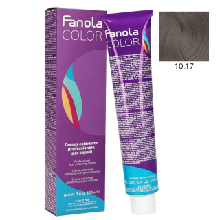 Крем-фарба для волосся 10/17 блонд платиново-попелястий Fanola Colouring Cream 100 мл