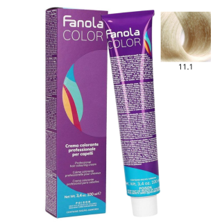 Крем-краска для волос 11/1 Superlight Blonde Platinum Ash Fanola Colouring Cream 100 мл
