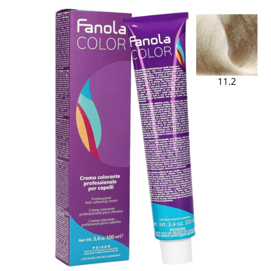 Крем-краска для волос 11/2 Superlight Blonde Platinum Pearl Fanola Colouring Cream 100 мл