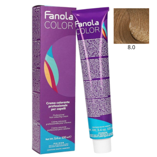 Крем-краска для волос 8/0 Light Blonde Fanola Colouring Cream 100 мл