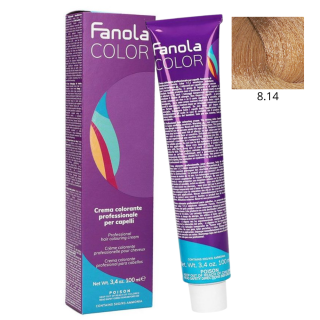 Крем-краска для волос 8/14 Cacao Fanola Colouring Cream 100 мл