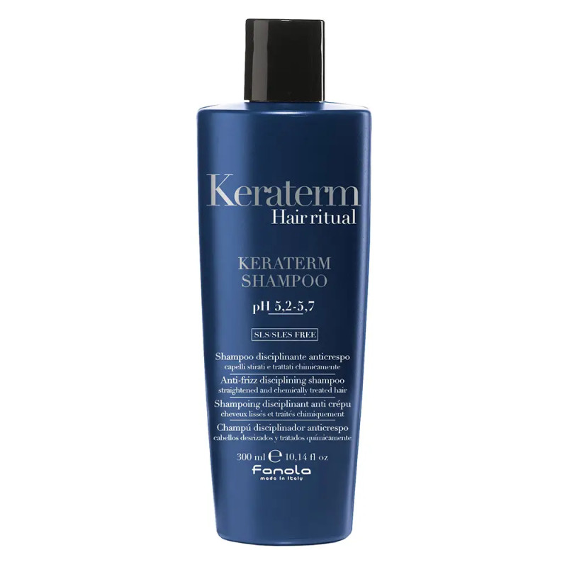 Шампунь для реконструкції пошкодженного волосся Fanola Keraterm Shampoo 300 мл Шампунь для реконструкції пошкодженного волосся Fanola Keraterm Shampoo 300 мл